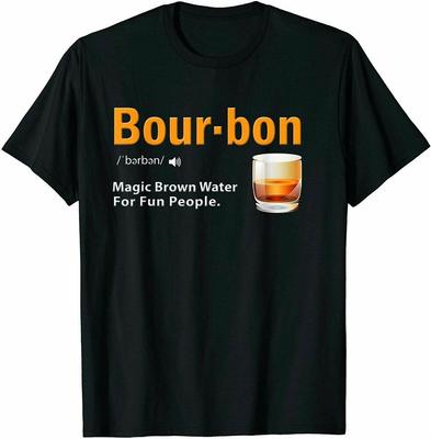 Whiskey Bourbon Definition Shirt Magic Brown Water Kentucky Unisex T-Shirt Birthday