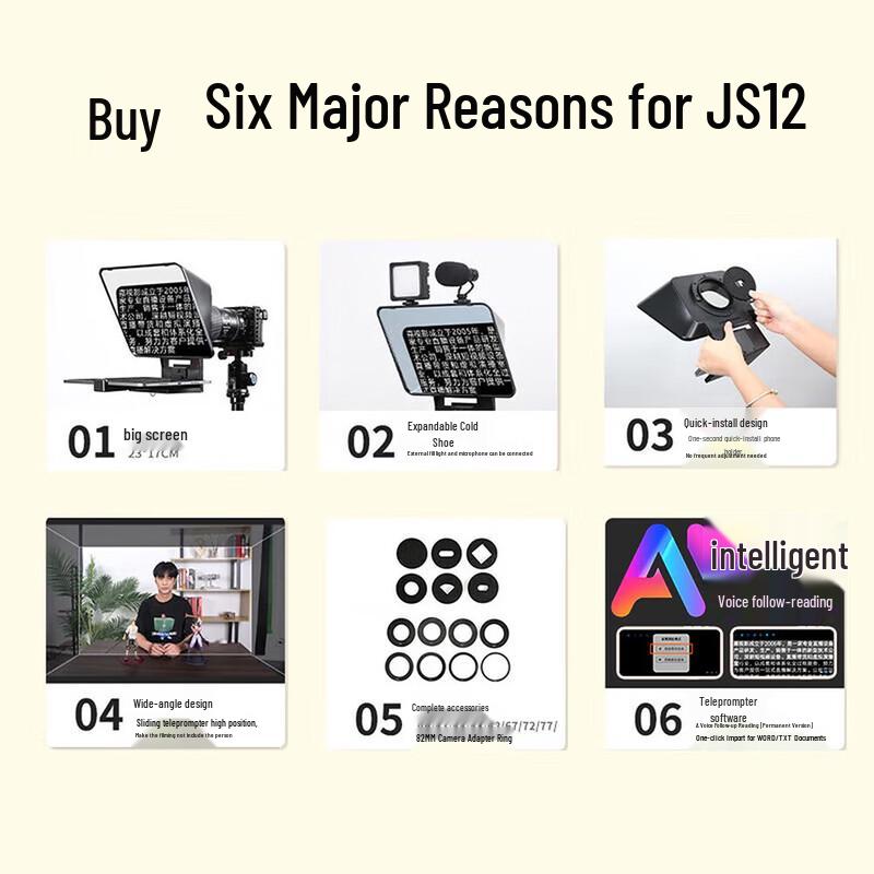 Professional Smartphone Teleprompter