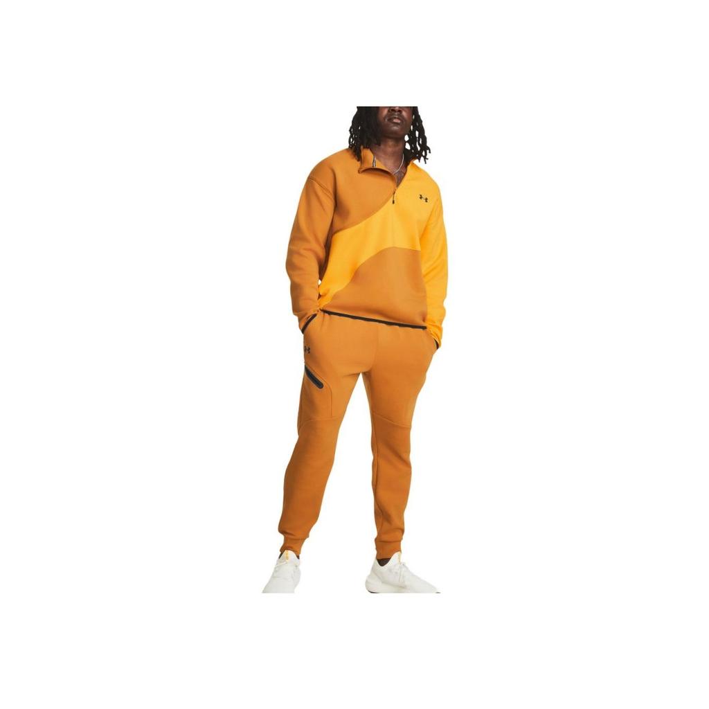Under Armour Unstoppable Fleece Joggers Men Bottoms Orange 1379808-802