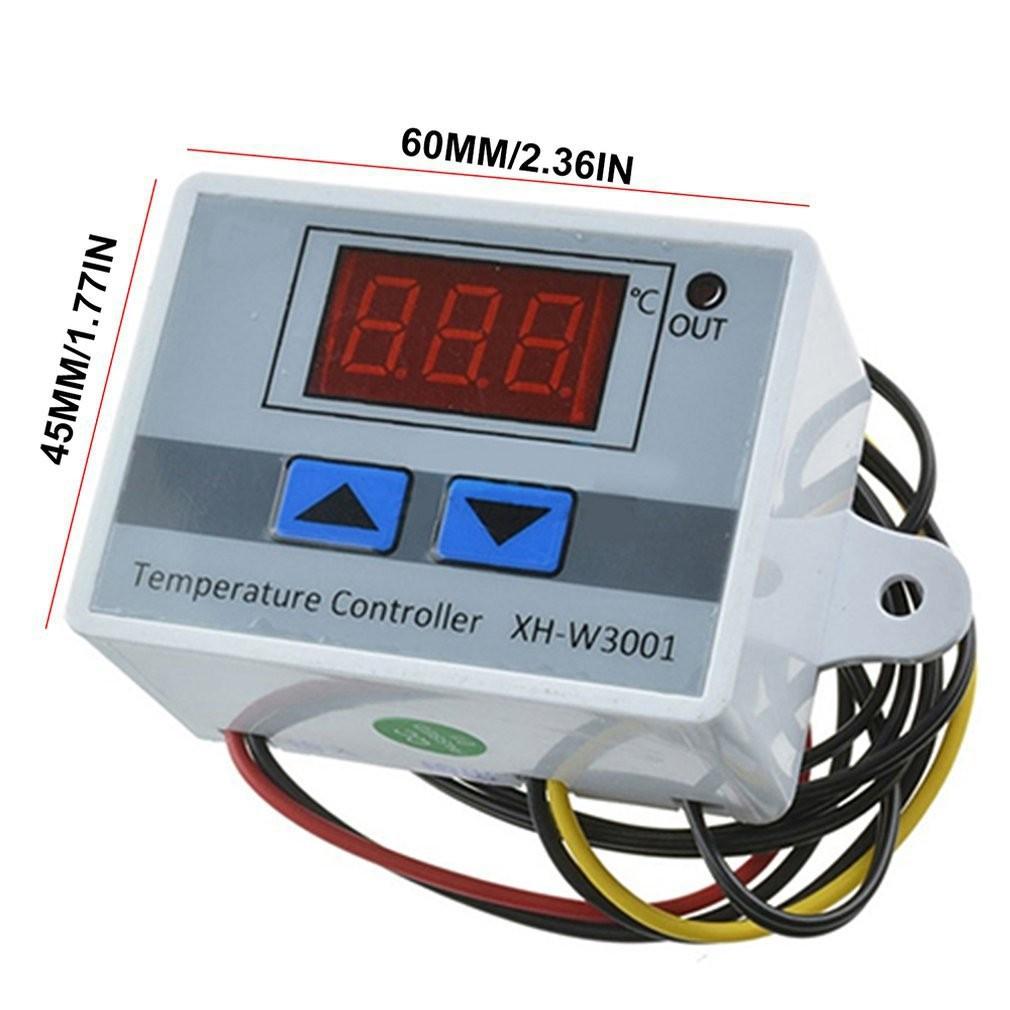 2pcs XH-W3001 Thermostat Controller Digital Temperature Regulator Module