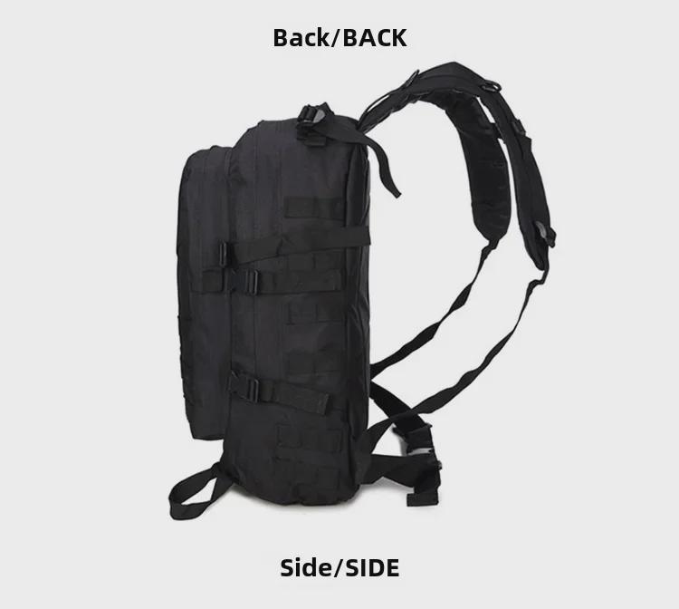 3D Outdoor Waterproof Camouflage Tactical Backpack - Large Capacity Sports Bag for Men and Women
