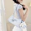 New Disney Stitch PVC Handbag, Crossbody Bag, Shoulder Bag Women's Light Blue BMK-72829L