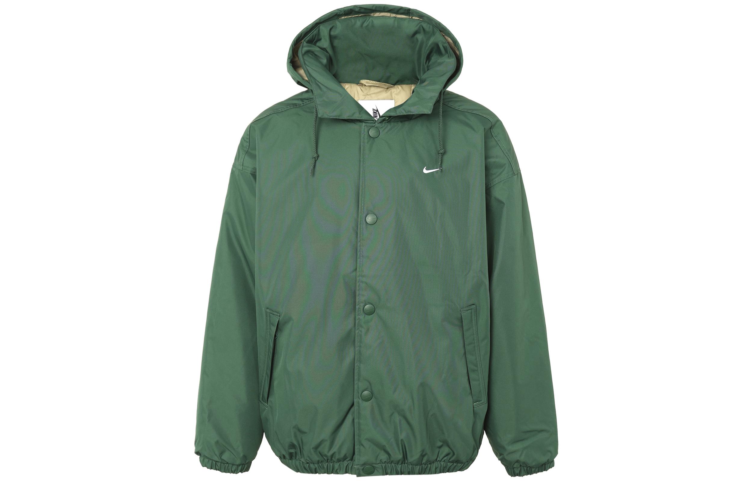

Nike Jackets Men s Fir Green Stand Collar Moderate Other FB7853-323 XXL