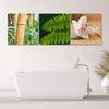 Set of Three Pictures Canvas Print Nature Plants