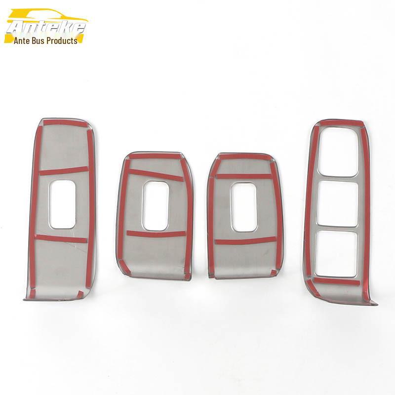 Ideal 22 L9 Glass Lifting Frame Decorative Window Armrest Switch Button Sequin Auto Parts