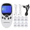 Dual Channel Pain Relief TENS Unit with 8 Electrode Pads for Muscle Stimulation Therapy