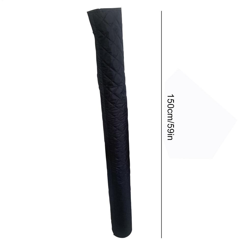 Portable Ac Hose Cover Duct Vent Cover Sleeve Waterproof 59Inch Ling Insulated Sleeve For Energy Efficiency Guard Shield Pipe