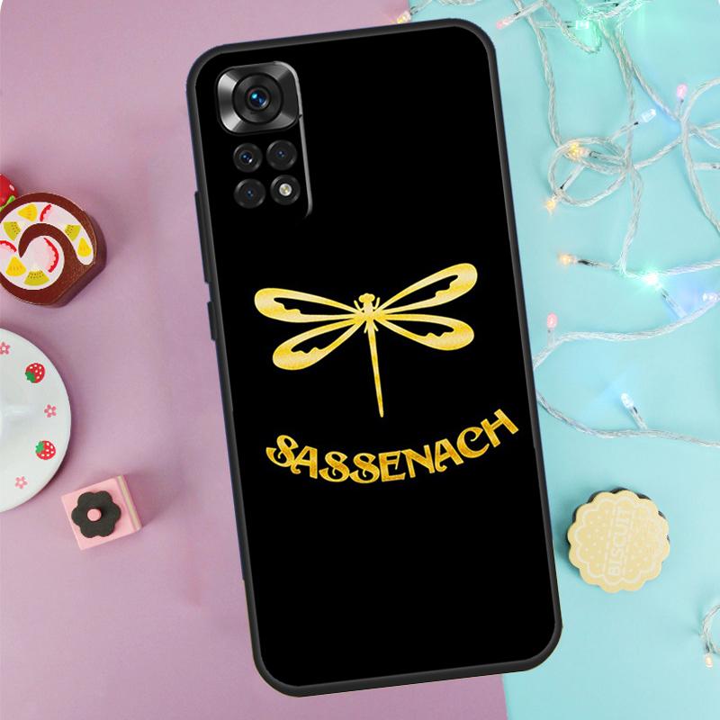 Outlander Sassenach Dragonfly Case For Xiaomi Redmi Note 9 10 11 12 13 14 Pro 9S 10S 11S 12S Redmi 14C 10C 12C 13C Cover