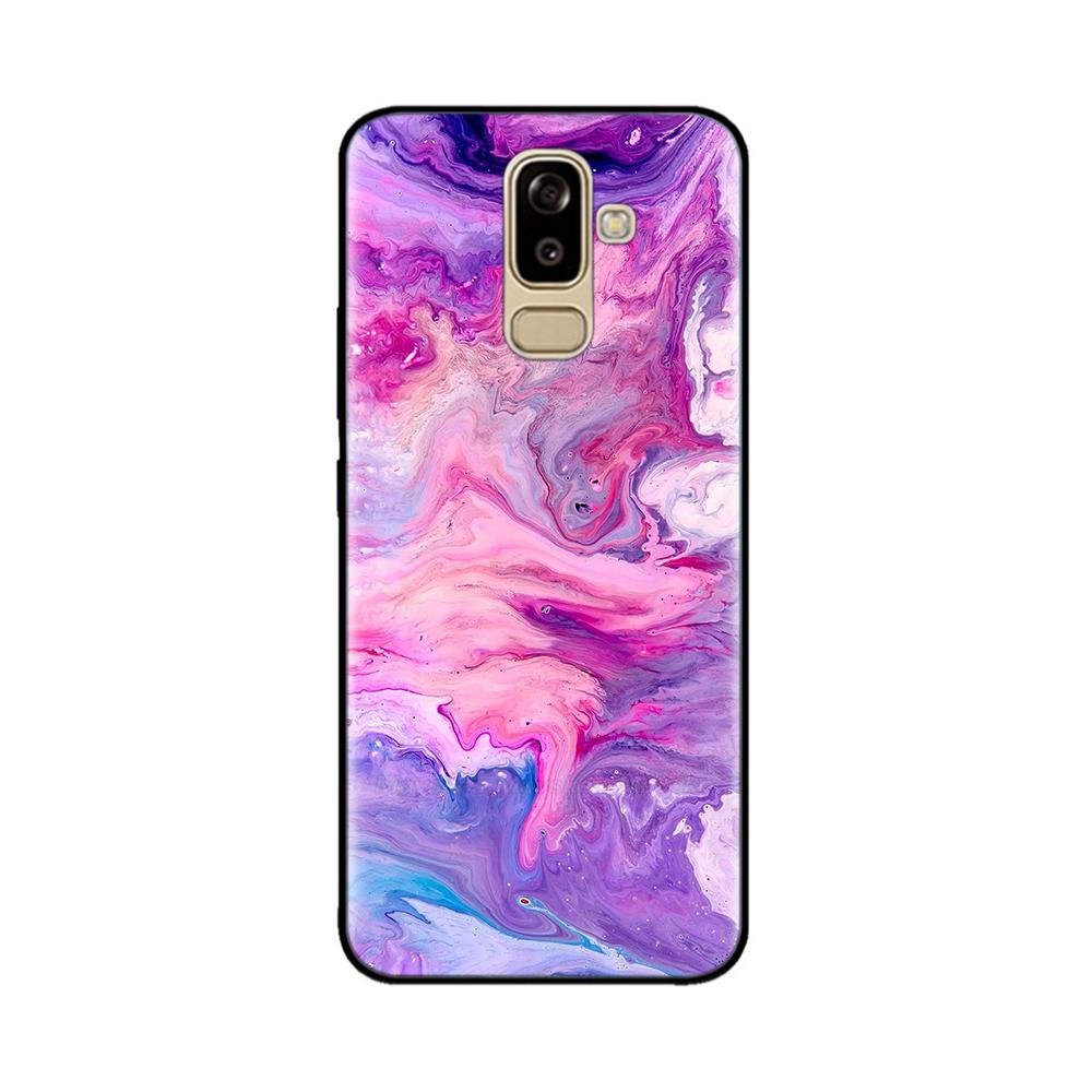 Cute Silicone Cover For Samsung Galaxy A8 2018 Phone Case A530F SM-A530F Soft TPU Funda Coque For Samsung A8 Plus 2018 A8+ A730F