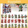 Enchanting Christmas Blind Box Advent Calendar Featuring 24 Adorable Dragon Ornaments