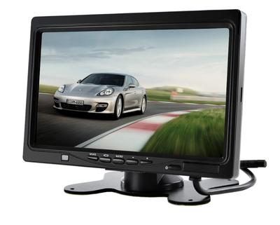 Monitor Samochodowy Lcd 7 Cali Tft Rca 2Ch