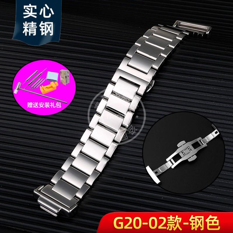 For Casio G-SHOCK GA110/100 GM2100 GA2100 watch strap DW-5600 GW-B5600 5610 Men metal Stainless steel Butterfly clasp watchband