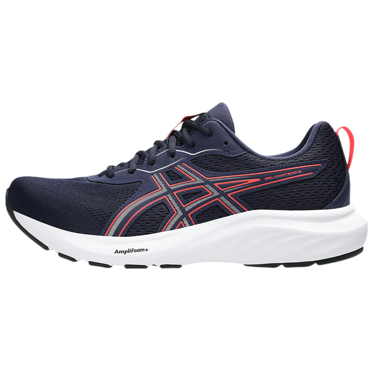ASICS Men s GEL-CONTEND 9 Running Shoes Indigo Blue White 1011B881-406 EU 40.5