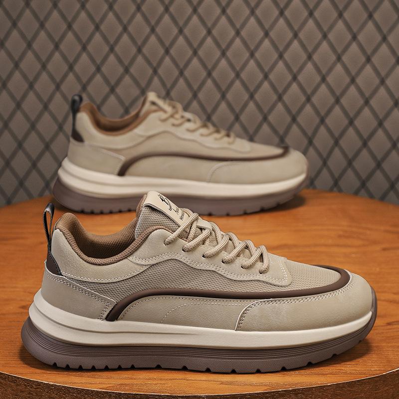 2025 four-season durable outdoor sports shoes, men's breathable dad shoes, platform-soled Forrest Gump shoes, versatile casual shoes