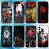Game B-Bloodborne Phone Case For Samsung Galaxy A73,A72,A71,A70,A53,A52,A51,Soft Silicone Black Cover