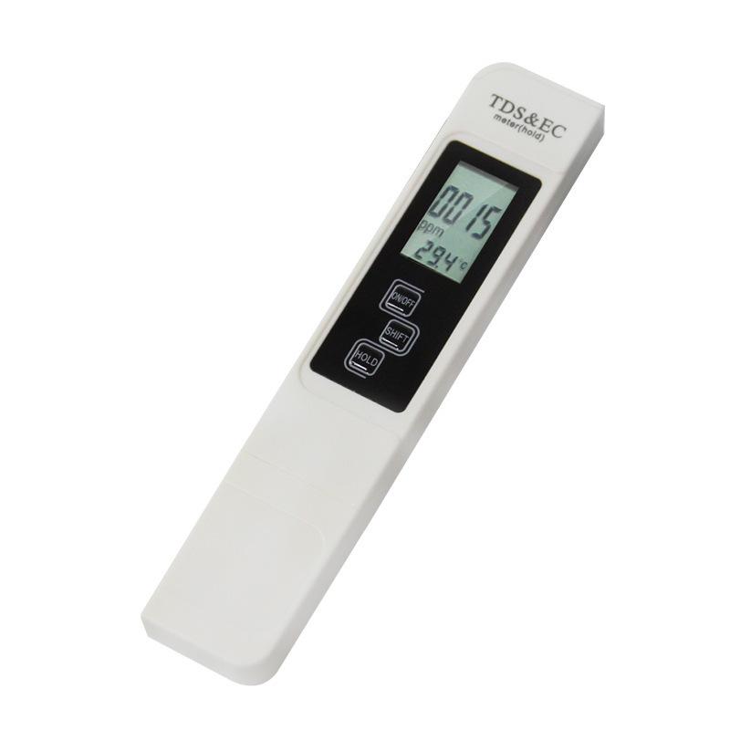 Portable TDS EC Conductivity Meter: 3-in-1 Pure Water Quality Tester