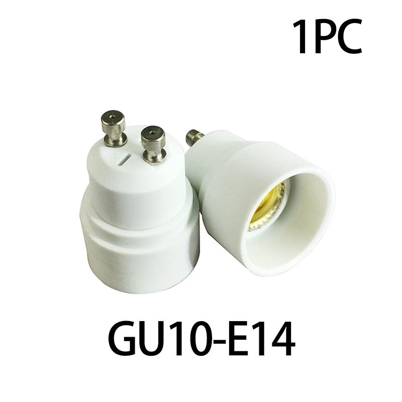 Adaptor priză suport lampă bec Gu10 la E14 Adaptor bec LED Suport lampă Convertor Soclu Material rezistent la căldură