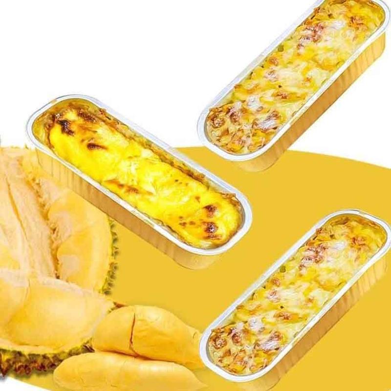 10Pcs Mini Loaf Pans Rectangle Aluminum Foil Baking Pan Mini Bread Container Heat-Resistant Cake Pans For Daily Holiday Baking