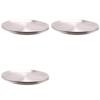 12 Pack 12 Inch Pizza Tray,Stainless Steel Pizza Oven Baking Tray,Round Pizza Baking Sheet,for Baking Roasting Serving