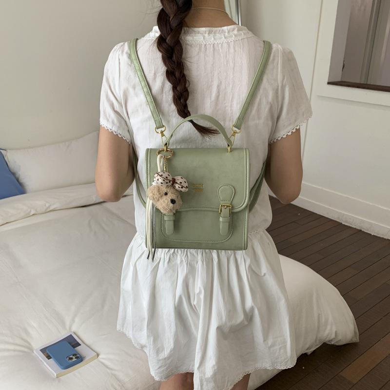 College-style Double-shoulder Bag, Travel-sized Backpack, Fashionable and Relaxed Style Crossbody Bag