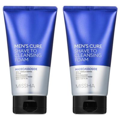 Men’s Cure Shave To Cleansing Foam 150ml-2pcs (Set of 2)