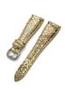 CASSIS Calfskin Watch Strap for GaGa Milano TYPE GGM with Replacement Tool (24mm, Gold) (U1003329010024M)