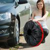 Car Spare Tire Cover Waterproof Anti-Puncture Spare Wheel Protective Cover Car Tire Protective Cover for Rvs Trucks Automotive
