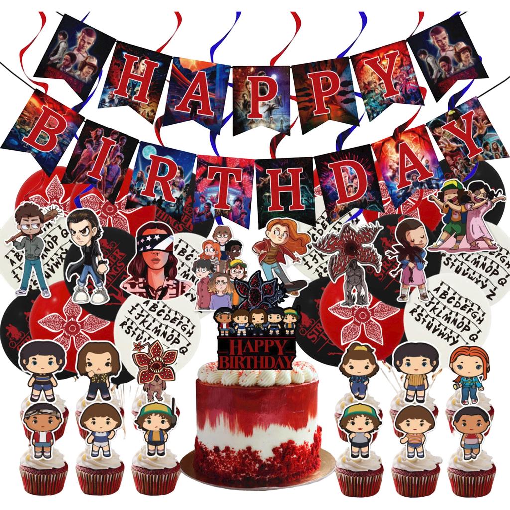 Birthday Party Decorations, Banners, Flags, Cake Flags, Brithday Sets