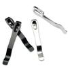 Compactly Stainless Steel Pocket Clip Tool Organizers Rustproof Belt Looping Clip for Everyday Carry Tool Wear Resistant