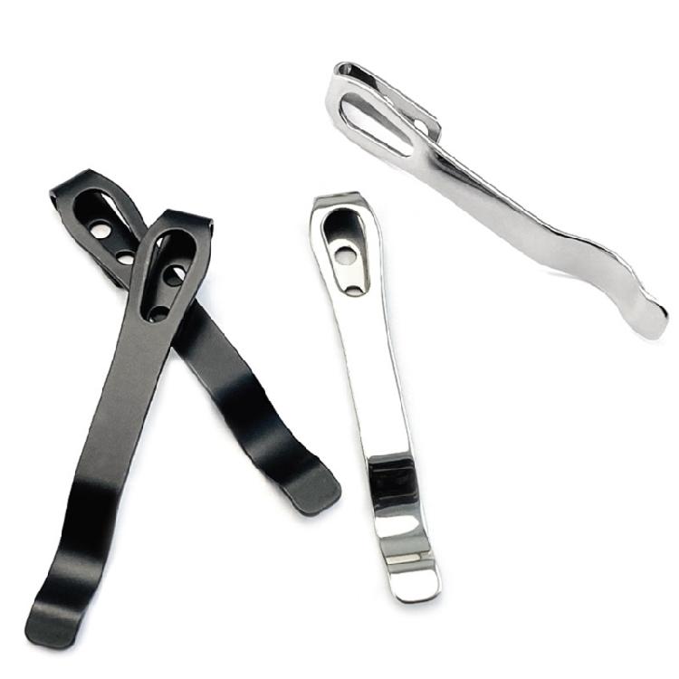 Compactly Stainless Steel Pocket Clip Tool Organizers Rustproof Belt Looping Clip for Everyday Carry Tool Wear Resistant