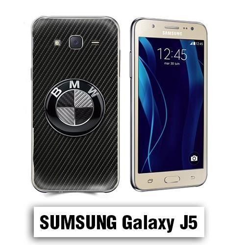 Coque Samsung J5 2016 logo BMW Carbon