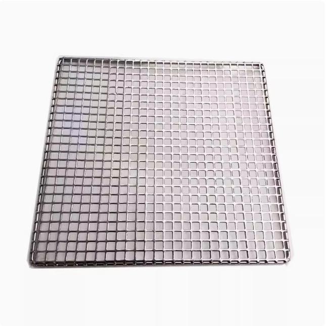 304 Stainless Steel Perforated Grill Mat for BBQ and Frying.