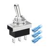 KILIGEN Metall Ein/Aus / Ein Kippschalter 25A 12VDC/15A 24VDC/10A 250VAC/15A 125VAC SPDT 3-polig