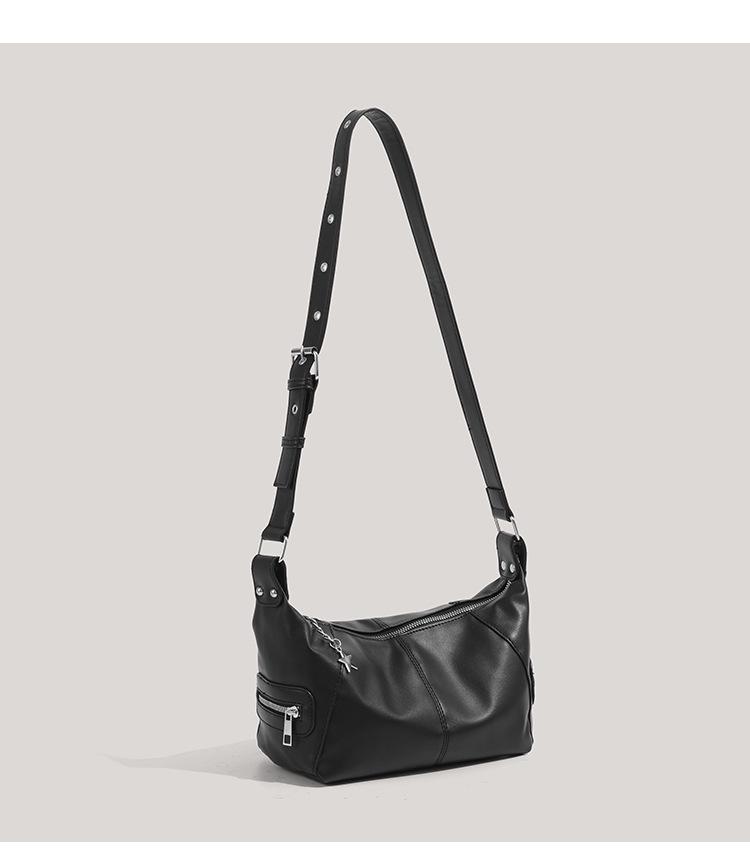2025 Punk Style Underarm Motorcycle Crossbody Bag for Spicy Girls
