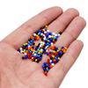 10g/Lot 2mm Mixed Glass Seed Beads Charm Colorful Bead for DIY Spacer Loose Bracelet Necklace Earring Jewelry Making Accessories