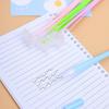 4Pcs Flower Gel Pens Photochromic Cute Student Exam Writing Pen School Office Supply Black Ink Neutral Pen