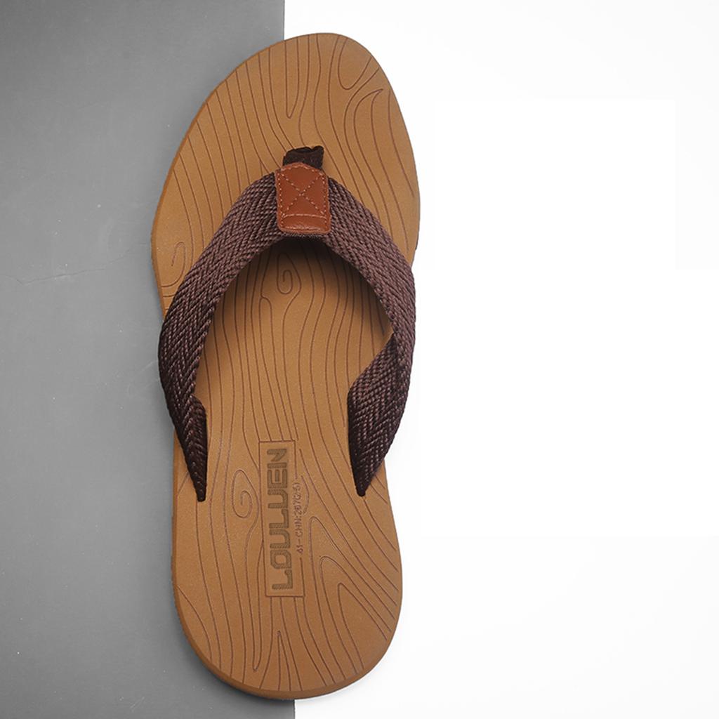Men's Flip Flops for Summer Casual Flip Flops, Men's Sandals for Outdoor Wear, Non Slip Beach Sandals