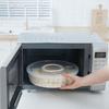 Multilayer Food Storage Container Clear Round Dumpling Box Dumplings Organizer  Freezing