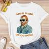 ZX TEE Van Gogh Printed Streetwear Fashion Girls T-Shirts Harajuku White Clothing Short Sleeve Summer Tees Casual Female O-Neck Tops