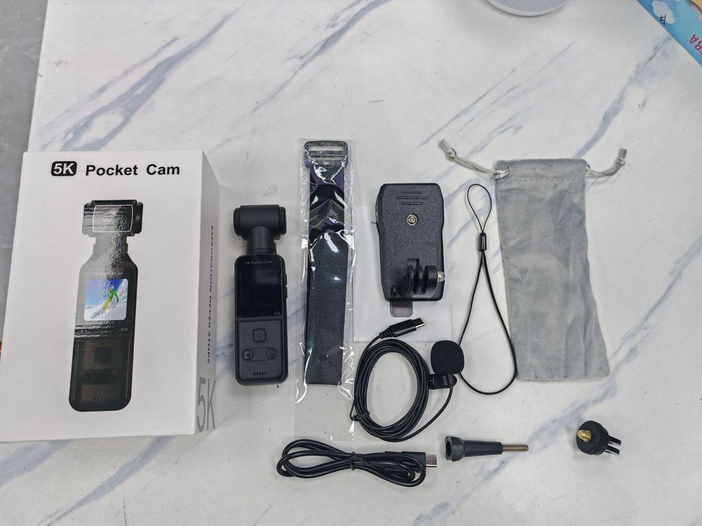 K1 4K HD Pocket Sports Camera with Anti-Shake for Outdoor Climbing and Cycling