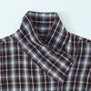 European Style Women's Plaid Double-Breasted Shirt 2026
