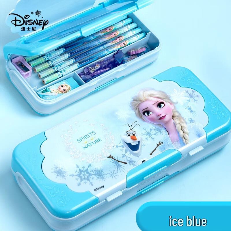 Disney Elsa Princess 3-Layer Pencil Case