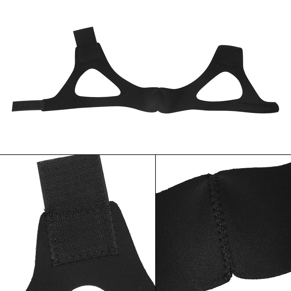 Sleep Mask Triangle Anti Snore Headband Snore Belt Stop Snoring Jaw Support Strap For Woman Man