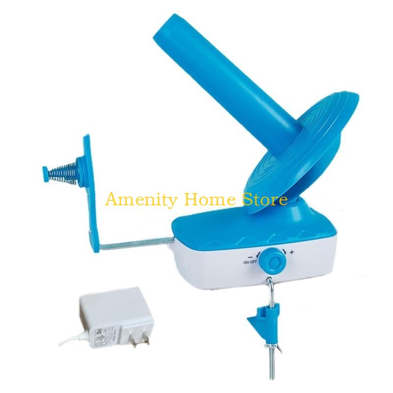 F26C Yarn Cake Winder Electric Yarn Winder Yarn Spinner Helper for Craft Enthusiasts