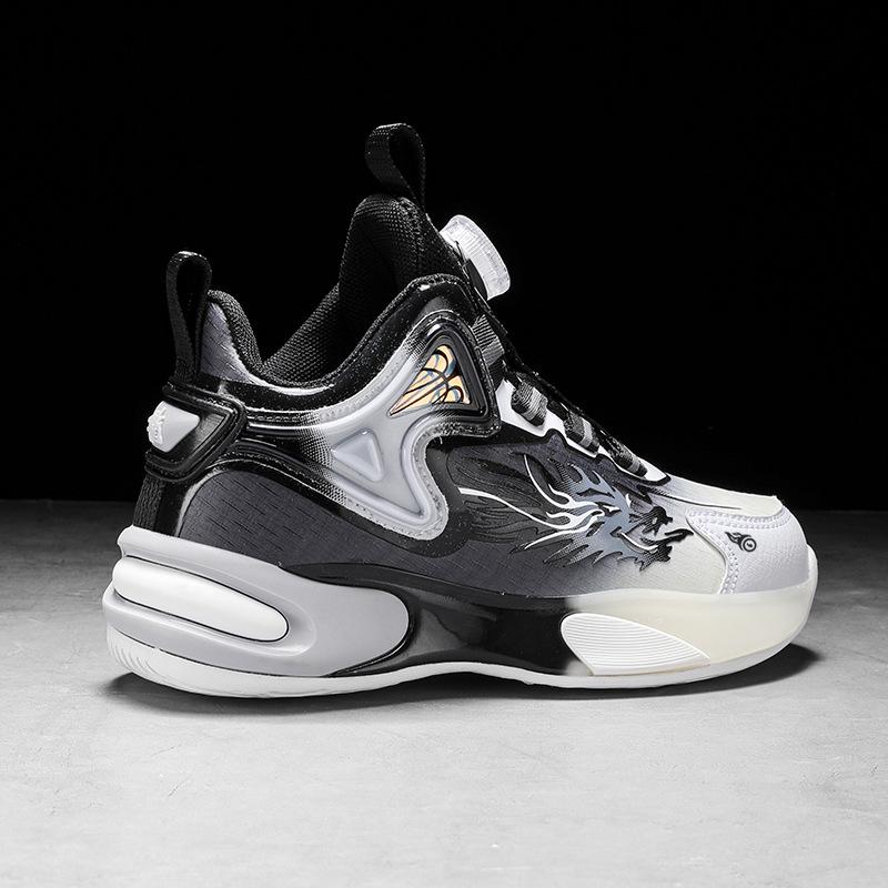 Limited Edition Year of the Snake Boys' Basketball Shoes - New Spring Non-Slip Soft-Soled Sports Shoes for Medium & Large Children.