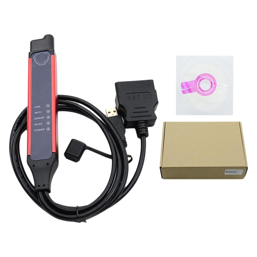 

Wifi USB SDP3 2.27VCI3 для Scania Truck Интеллектуальный диагностический сканер OBDII для тяжелых автомобильных двигателей Системы инструментов чёрный