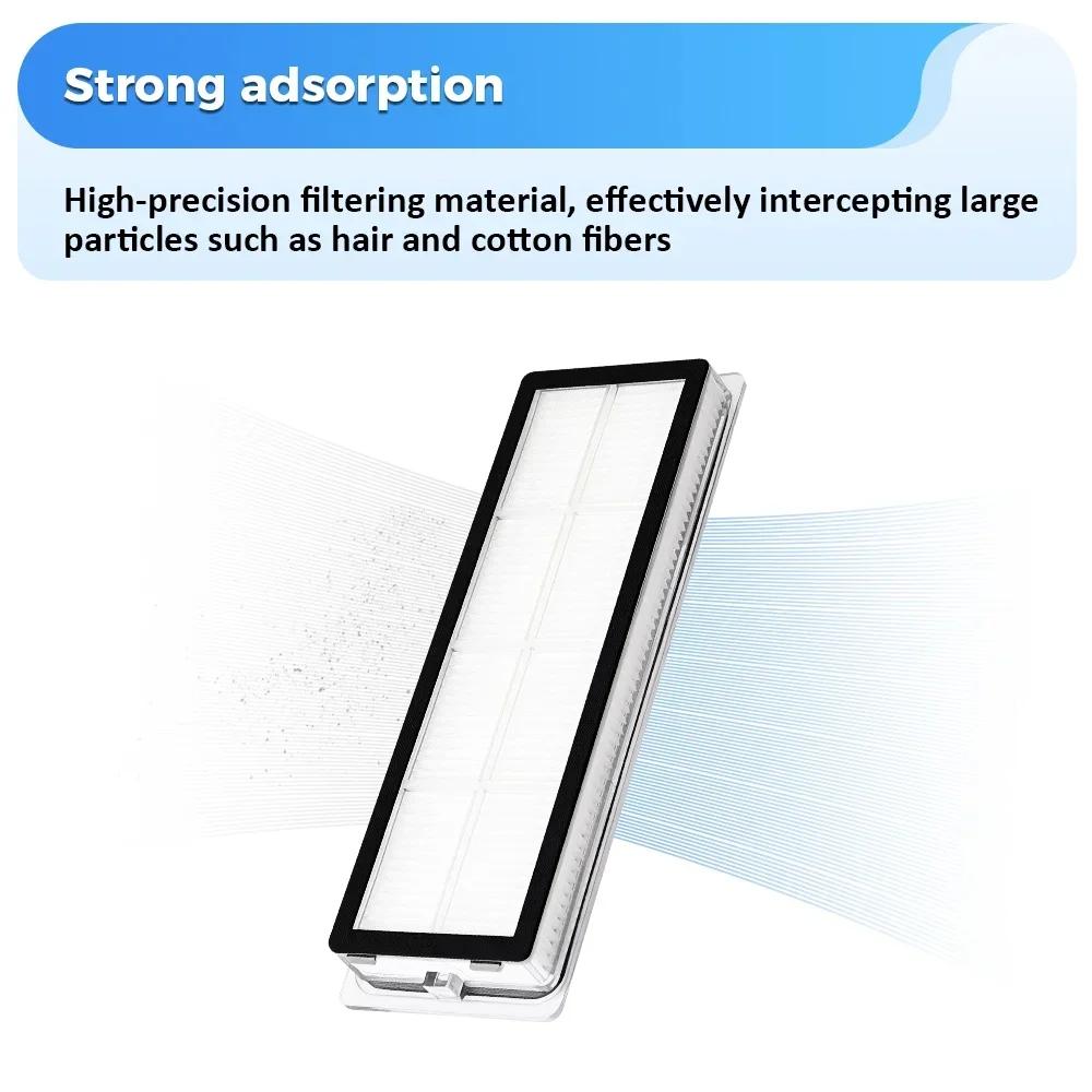 Washable Filter with Brush Spare Parts For Xiaomi X11+ X11+ X11 Plus X11 Plus Robot Vacuum Mesh Dust Box Filter Core Accessories