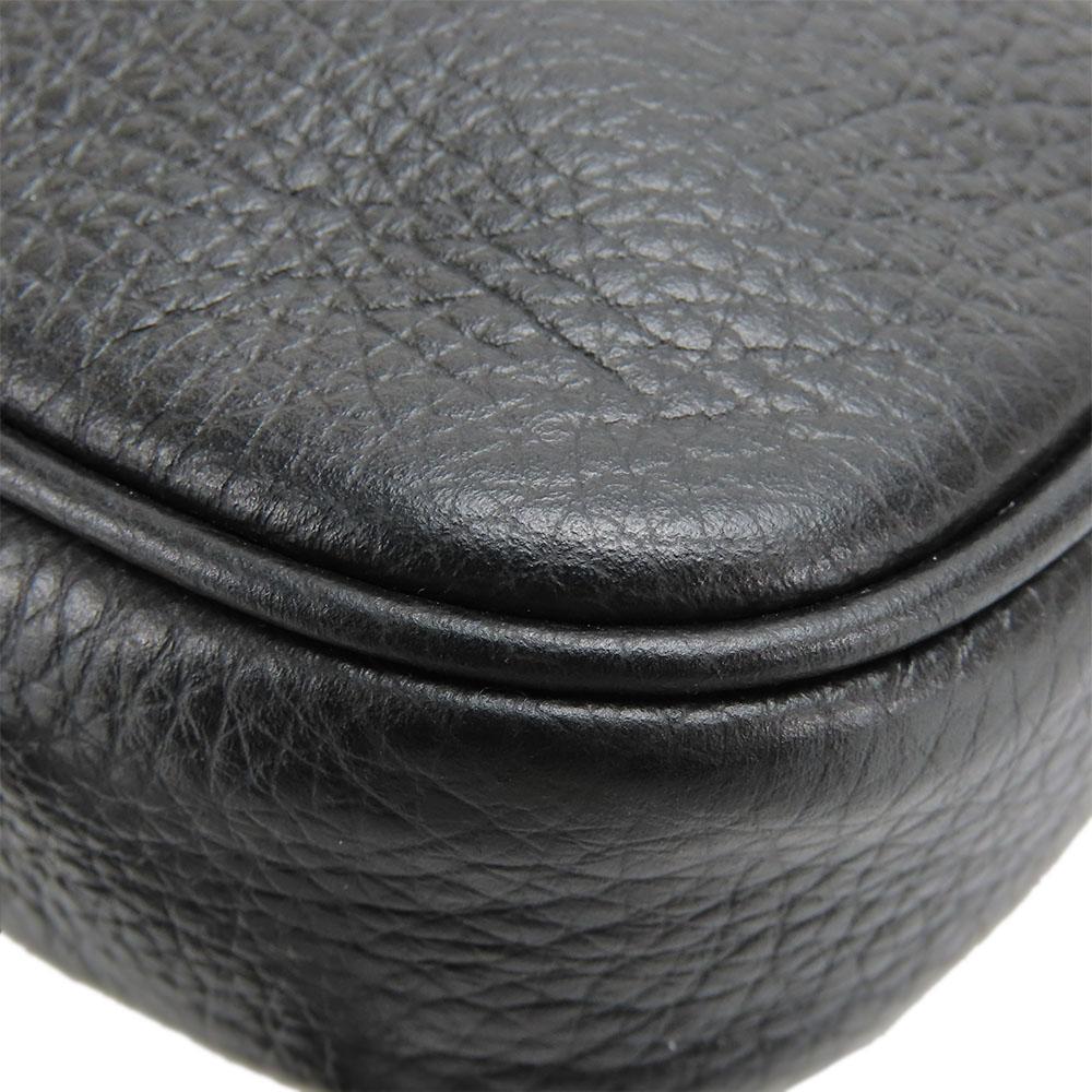 Gebrauchte COACH Umhängetasche F30259 Leder schwarz Pochette