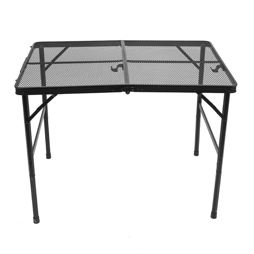 Camping Folding Table Portable Outdoor Picnic Table Adjustable Height Camping Desk