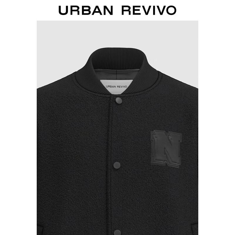 UR2025 Men's Loose Fit Casual Letter Jacket